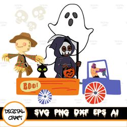 halloween truck svg spooky ghost boo svg,halloween vintage truck svg, halloween truck svg, halloween svg, ghost, vintage
