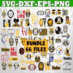 Bundle 66 Files Pittsburgh Steelers Football Team Svg, Pittsburgh Steelers Svg, NFL Teams svg, NFL Svg, Png, Dxf, Eps, I
