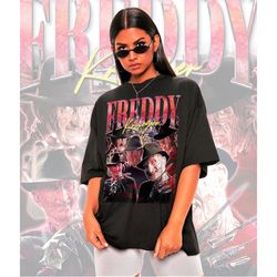 Retro Freddy Krueger Shirt -Freddy Krueger Tshirt,Freddy Krueger T shirt,Freddy Krueger T-shirt,Nightmare on Elm Street