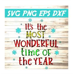 its the most wonderful time of the year svg
