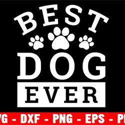 best dog dad svg, fathers day gift from dog svg, dog paw svg, funny fathers day svg, dog quote svg, birthday dog svg