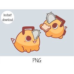 kawaii baby png anime cut files for cricut instant download