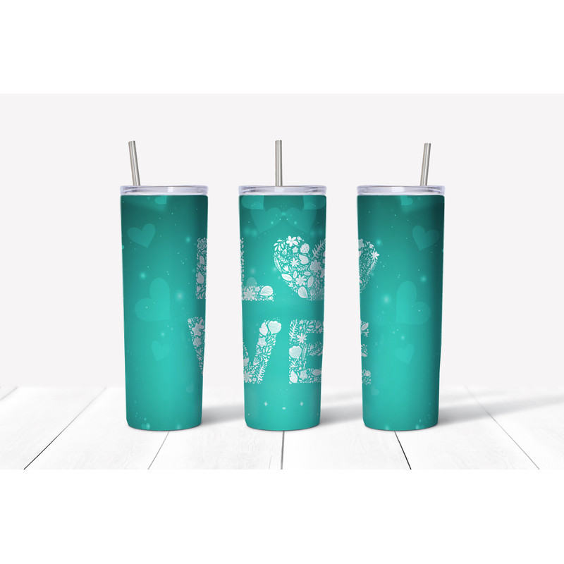Turquoise Love - Floral Mockup.jpg