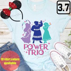 Power Trio Shirt, Encanto Family Shirt, Family Shirt, Disney Madrigal Matching Family Vacation Shirt, Gift for Friends,