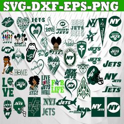Bundle 50 Files New York Jets Football Teams Svg, New York Jets svg, NFL Teams svg, NFL Svg, Png, Dxf, Eps, Instant Down
