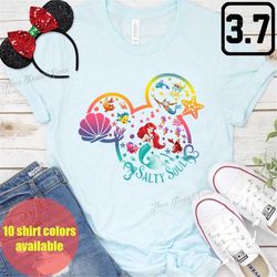 little mermaid shirt, salty soul shirt, disney shirt, family vacation shirt, mermaid shirt, disney mermaid beach, beach