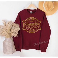 hp wizard sweatshirt, universal studios shirt, wizard world shirt, wizard school gift e0689