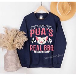 cute pua moana sweatshirt, moana shirt, family vacation matching birthday gift sweatshirt e0763