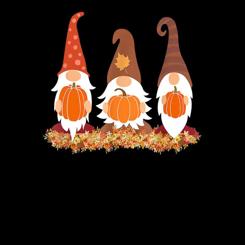 Fall Gnomes and Autumn Leaves Cute Graphic Gifts T-Shirt.jpg