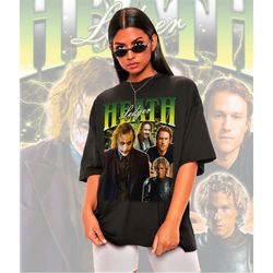 Retro Heath Ledger Shirt -Heath Ledger Tshirt,Heath Ledger Joker Shirt,Heath Ledger Sweatshirt,Heath Ledger Hoodie,Heath