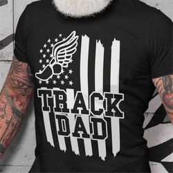 track and field dad svg png