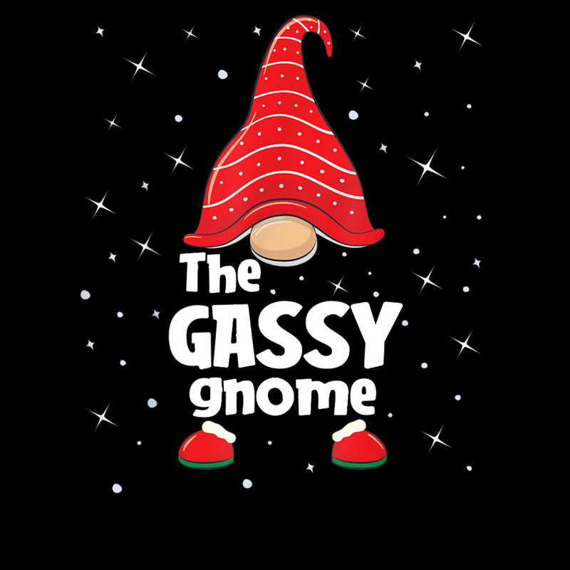 Gassy Gnome Family Matching Christmas Funny Gift Pajama T-Shirt.jpg