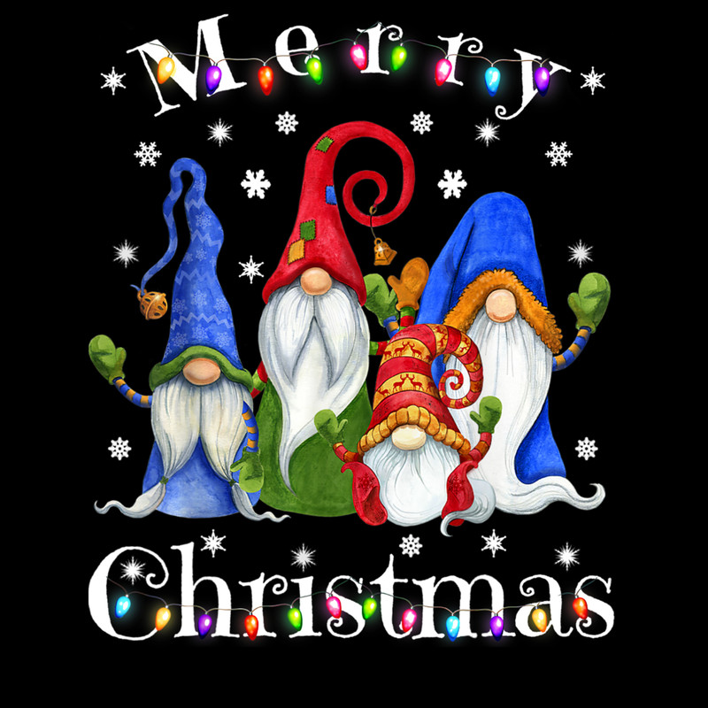 Gnome Christmas Pajamas - Garden Gnome Merry Christmas T-Shirt.jpg
