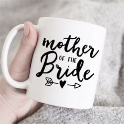 mother of the bride mug, wedding mug, bridal party mug, mother of the bride gift, mother wedding gift, bride mug, weddin