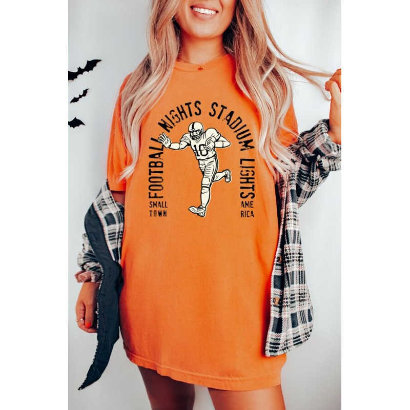 Favorite Team Shirt, Custom Team T-Shirt, Team Mascot Shirt, School Team Game Day Shirt School Team Shirt Football Lights Tshirt Gameday Tee - 4.jpg