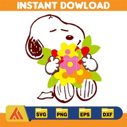 snoopy svg, peanuts svg, snoopy clipart, snoopy svg, snoopy printable, charlie brown svg, snoopy silhouette (168)