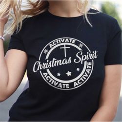 christmas spirit activate svg