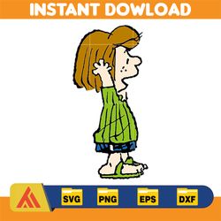 snoopy svg, peanuts svg, snoopy clipart, snoopy svg, snoopy printable, charlie brown svg, snoopy silhouette (225)