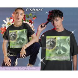sometimes i think but then i forget, funny raccoon shirt, opossums lover shirt, possum tees, raccoon tanuki
