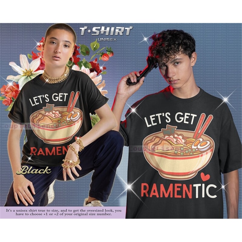 MR-582023191358-lets-get-romantic-ramen-ramen-pun-shirt-funny-ramen-image-1.jpg
