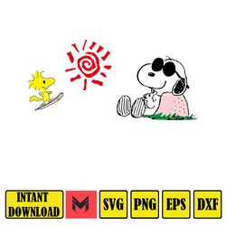 snoopy svg, peanuts svg, snoopy clipart, snoopy svg, snoopy printable, charlie brown svg, snoopy silhouette (288)