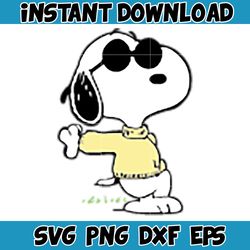 snoopy svg, peanuts svg, snoopy clipart, snoopy svg, snoopy printable, charlie brown svg, snoopy silhouette (353)