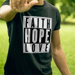 faith hope love svg