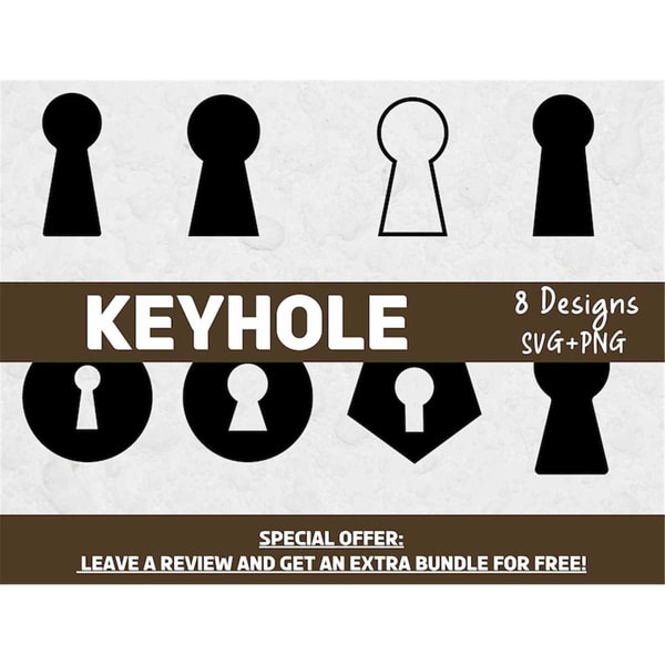 Keyhole SVG Bundle, Commercial Use SVG, Key Svg, Building Cl - Inspire ...