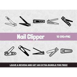 nail clipper svg, nail clipart, nails svg, svg files for cricut, beauty svg, nail clipper clipart, beautician, nail clip