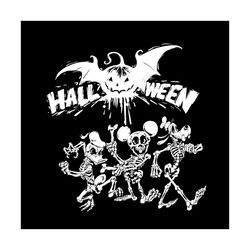 skeleton halloween svg happy halloween vector svg, halloween skeleton funny gift for halloween day svg, silhouette subli
