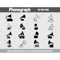 record player svg, retro music clipart, svg files for cricut, phonograph svg, record svg, music record svg, retro clipar