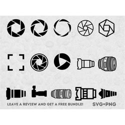 photography svg bundle, camera lens svg, photography clipart, camera svg, photographer svg, svg files for cricut, pictur