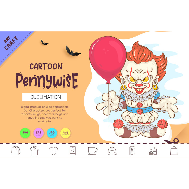 Cartoon Pennywise_preview_1.jpg