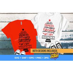 nuestra primera navidad svg, primera navidad juntos, adorno navideo, navidad 2023 svg, christmas 2023 svg