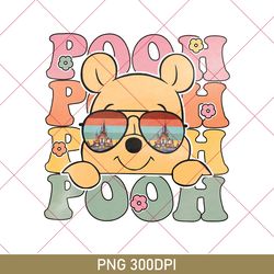 winnie the pooh png, vintage pooh bear png, disneyworld png, disneyland png, the pooh png, disney family trip png 300dpi