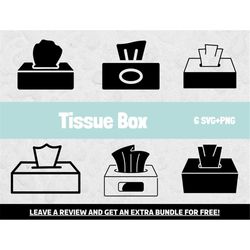 tissue box svg bundle, paper svg, svg files for cricut, tissue clipart, paper clipart, bathroom svg, sick svg, crying pn