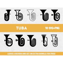 tuba svg, commercial use svg, music svg, marching band svg, svg files for cricut, tuba clipart, marching band clipart, j