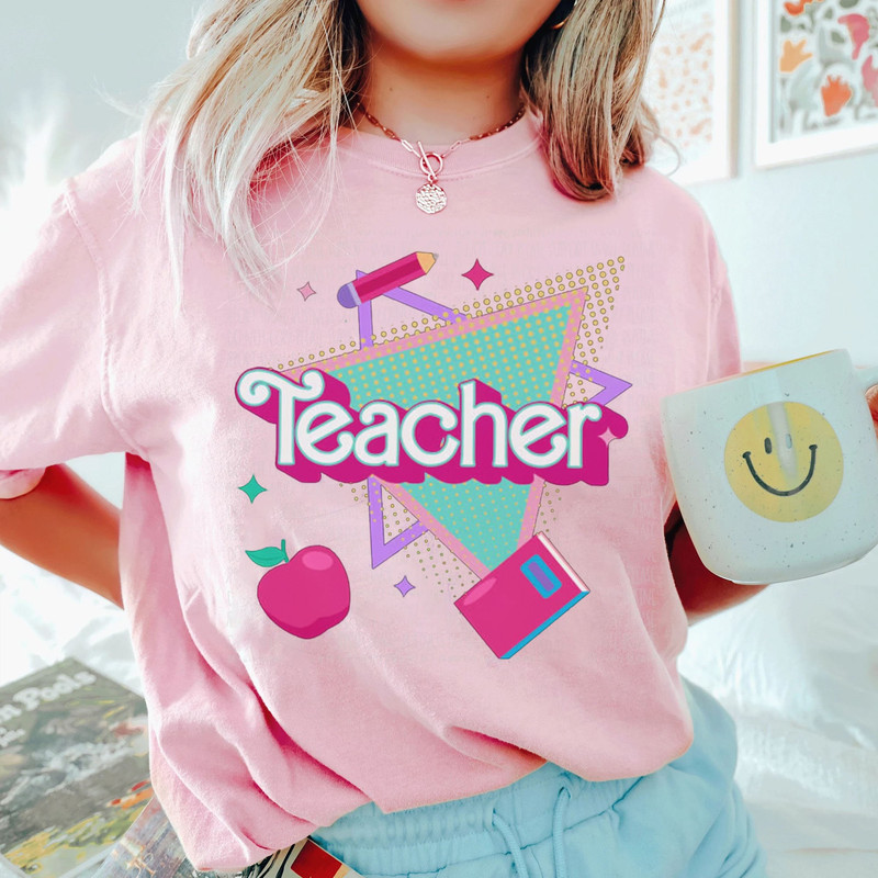 Barb Teacher Shirt Pink Teacher Shirt Back To School Shirt - 1.jpg