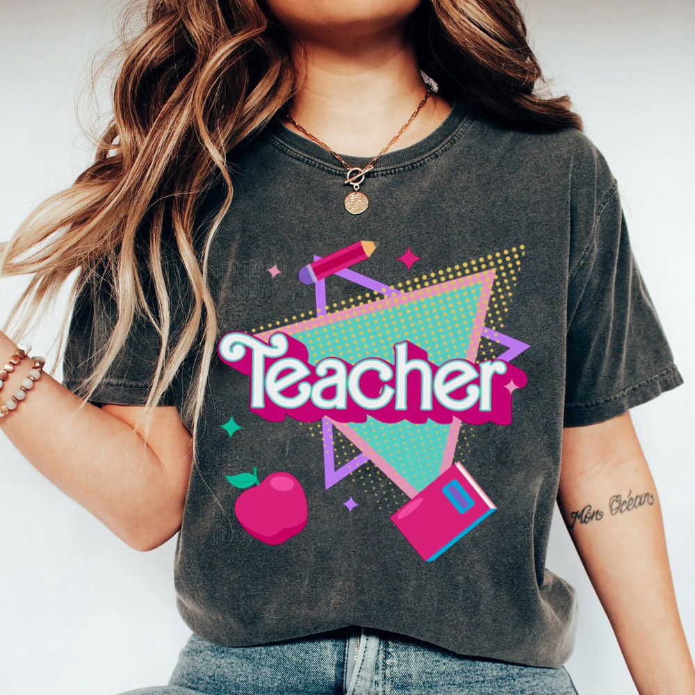 Barb Teacher Shirt Pink Teacher Shirt Back To School Shirt - 2.jpg