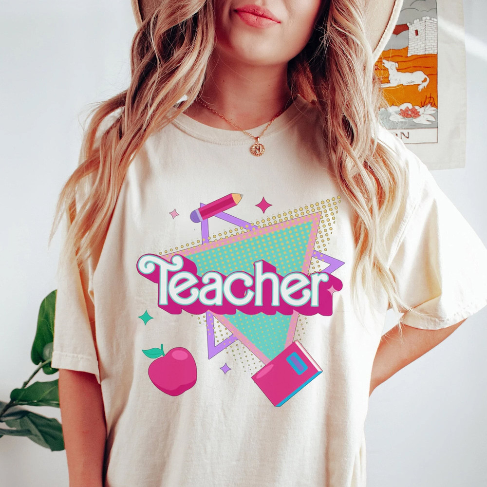 Barb Teacher Shirt Pink Teacher Shirt Back To School Shirt - 3.jpg