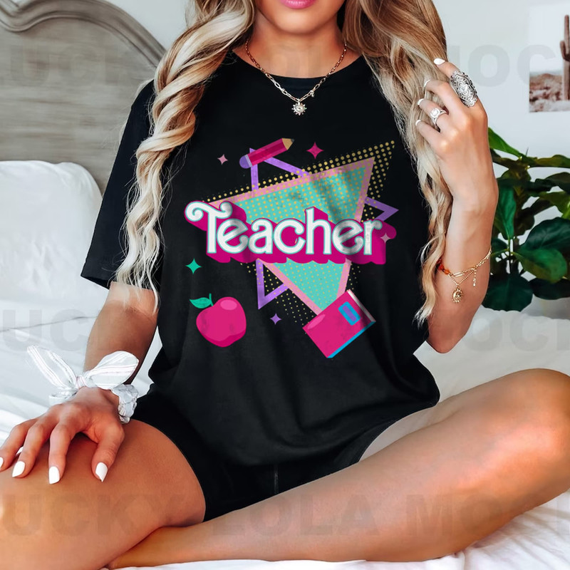 Barb Teacher Shirt Pink Teacher Shirt Back To School Shirt - 4.jpg