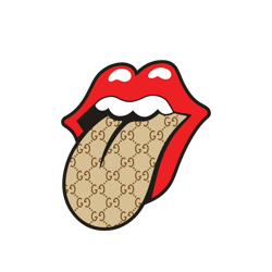rolling lips gucci seamless patternsvg, fashion brand svg, gucci logo svgbrand logo svg, logo svg, fashion brand svg, be