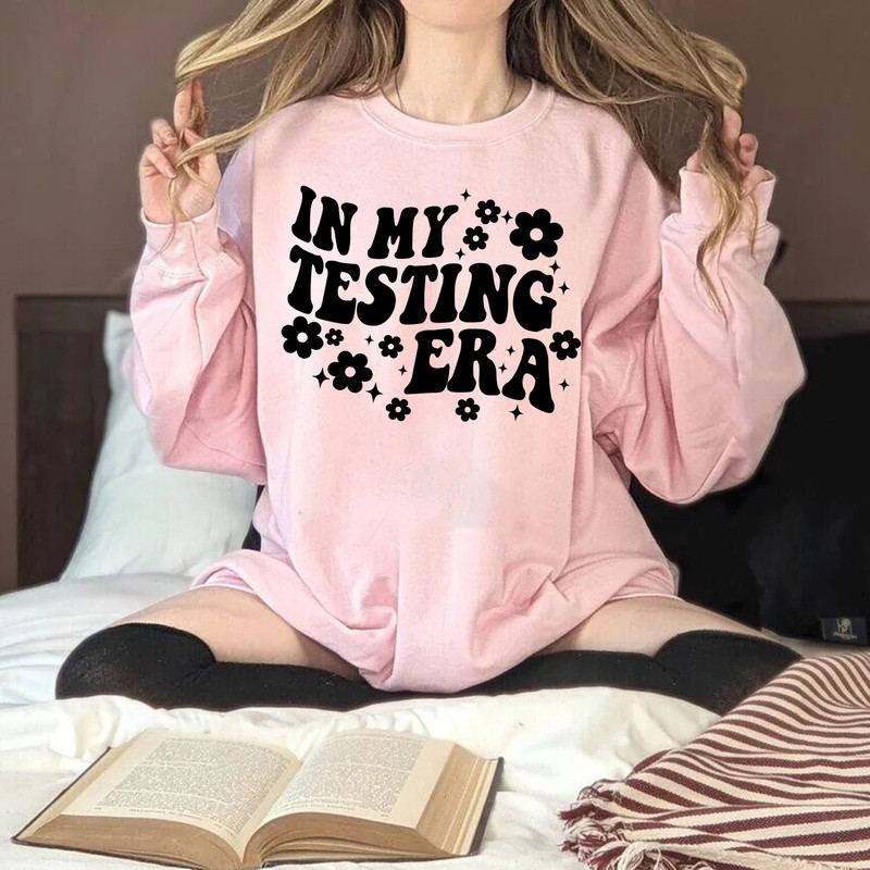 Custom In my testing era T-shirt Gift for Teacher, State Testing Shirt, Teacher T-shirt, Swiftie Teacher, Gift for her - 7.jpg