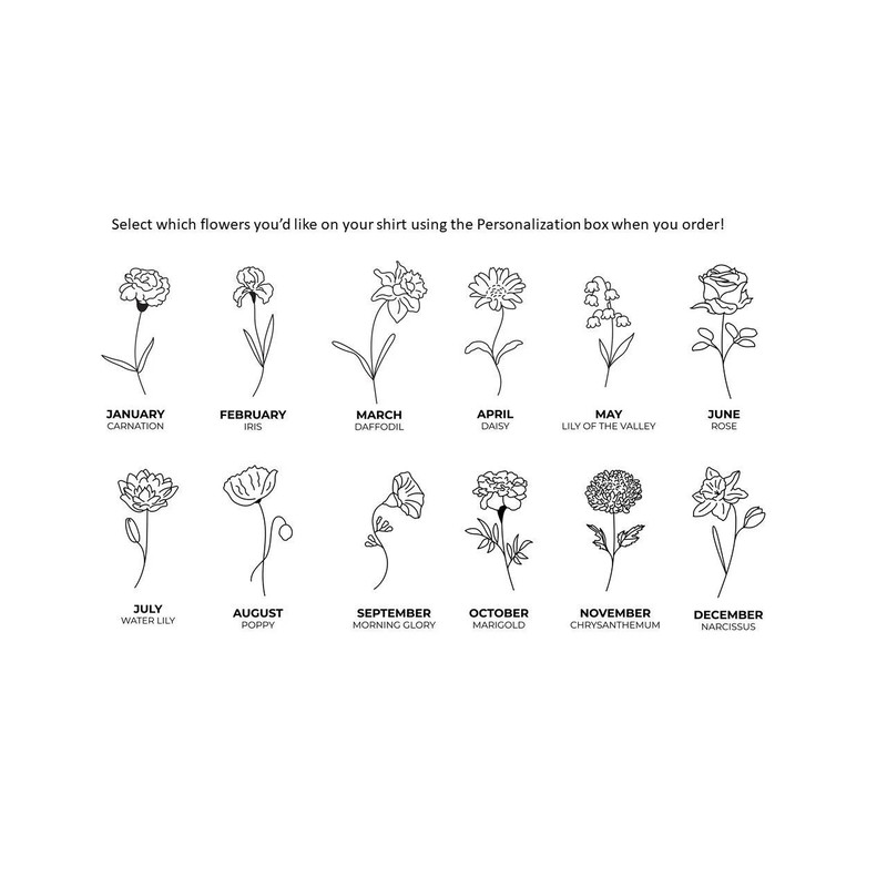 Custom Mama's Garden Comfort Colors T-Shirt Mother's Day Gift, Mom Flower Sweatshirt, Mom's Flowers Garden Tee, Birth Month Flower Shirt - 8.jpg