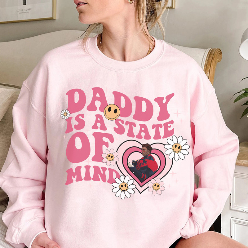 Daddy Is A State Of Mind Shirt, Miguel O'Hara Boyfriend Shirt, Spiderman Across The Spider Verse Shirt - 4.jpg