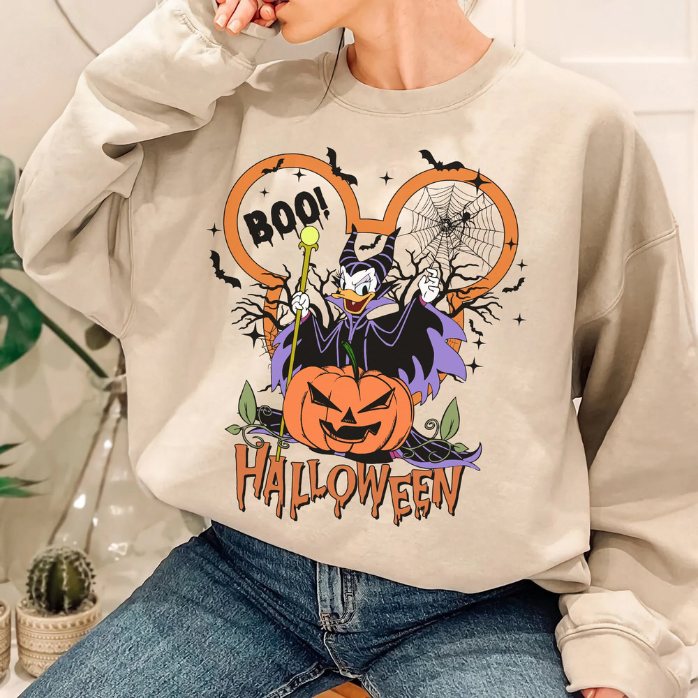 Daisy Pumpkin Halloween Shirt, Daisy Magical Spooky Halloween Shirt, Boo Shirt - 3.jpg
