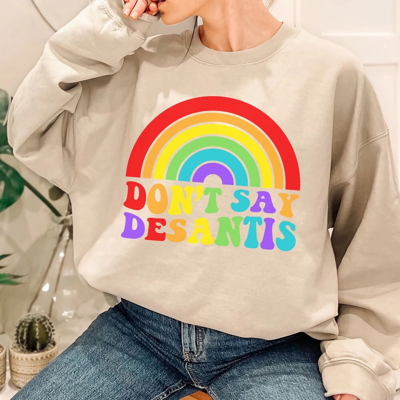 Don't Say Desantis Shirt, LGBT Pride T-Shirt, Read Banned Books, Teach All History, Support LGBT Shirt, Florida Say Gay, Equality Rights - 5.jpg