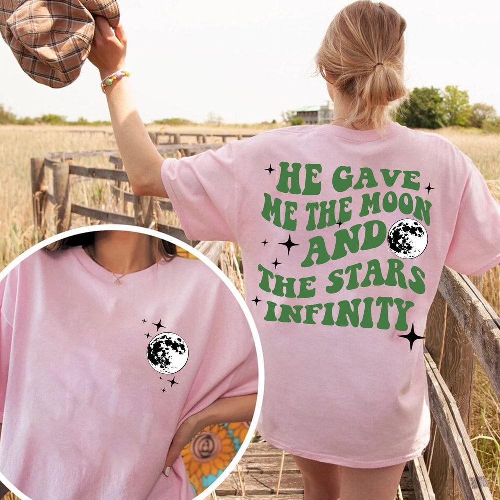 Double Side He Gave Me The Moon And Stars Infinity Sweatshirt Team Conrad Shirt Counsins Beach Tee - 3.jpg