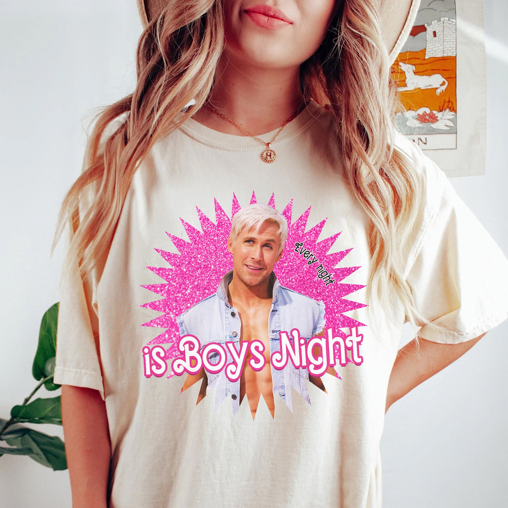 Every Night is Boys Night Ken Shirt Barbie Movie Shirt Barbie Doll Tee - 3.jpg