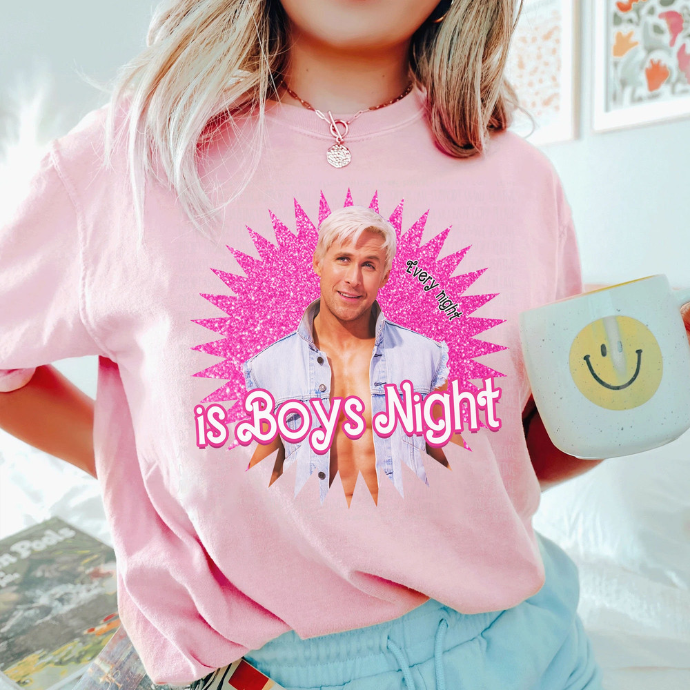 Every Night is Boys Night Ken Shirt Barbie Movie Shirt Barbie Doll Tee - 4.jpg